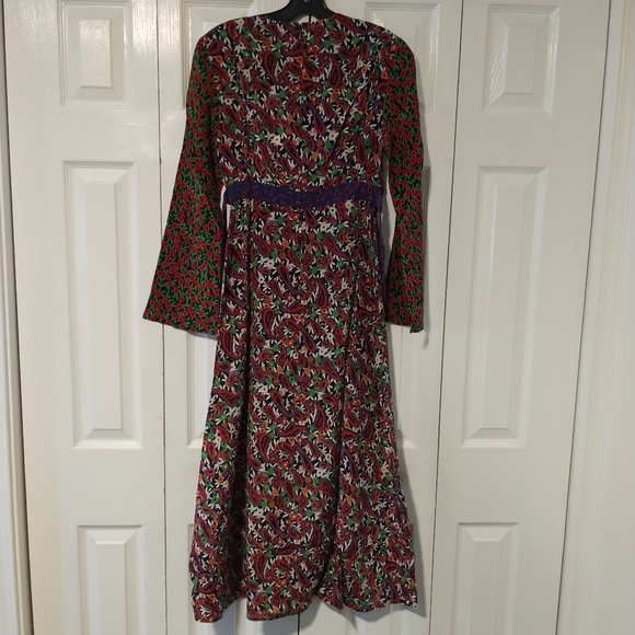 Rixo Trisha Silk Midi Dress - Picture 9 of 13